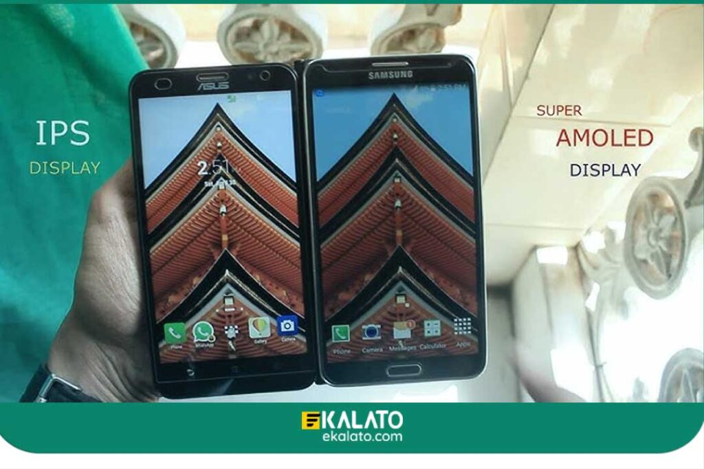 AMOLED یا IPS LCD