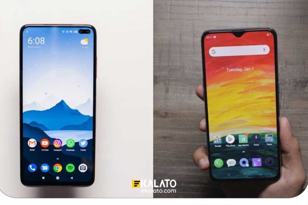 صفحه نمایش ips و amoled