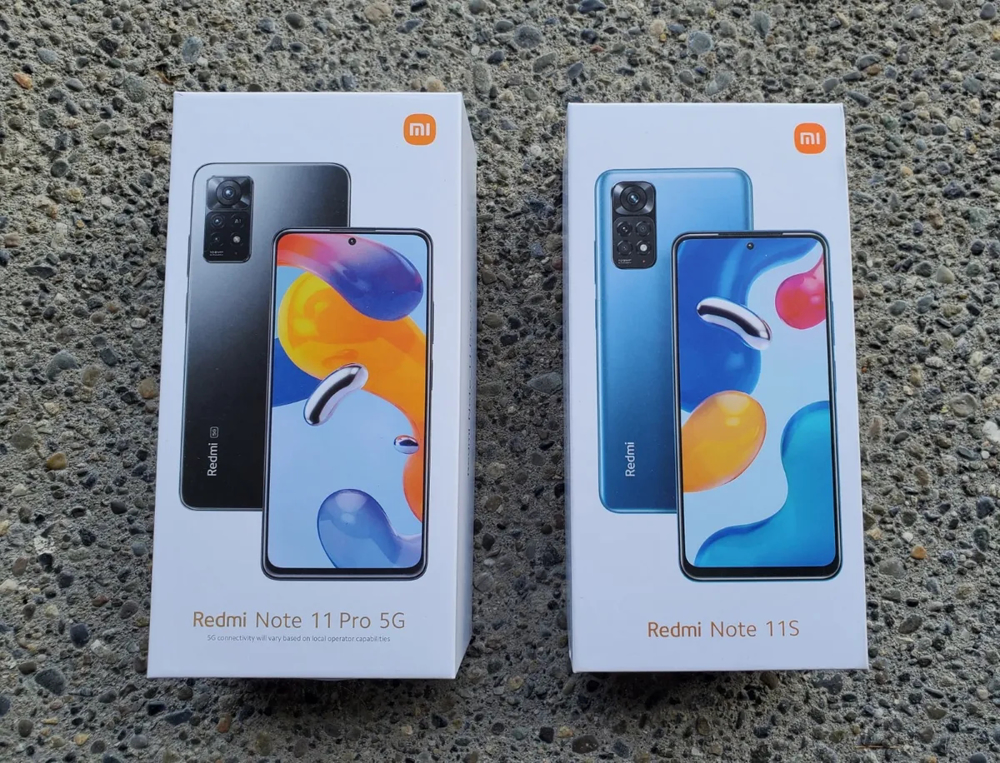 مقایسه گوشی شیائومی Redmi Note 11 Pro 5G و Redmi Note 11S 