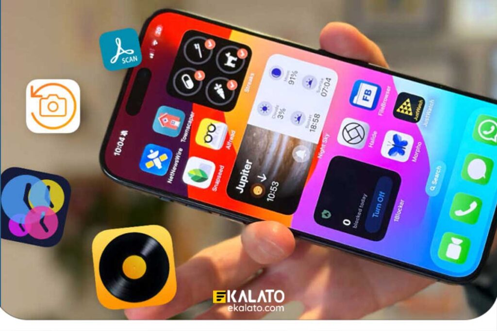 پرطرفدارترین برنامه های آیفون
