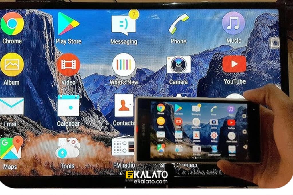 چطور گوشی را به تلویزیون وصل کنیم؟