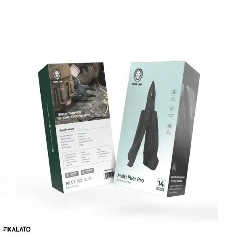 خرید و قیمت انبردست چند کاره حرفه ای گرین لاین GNMLTPLRP14BK