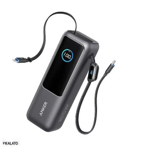 پاوربانک انکر مدل A1695H11 ظرفیت 25000 میلی آمپر توان 165 وات