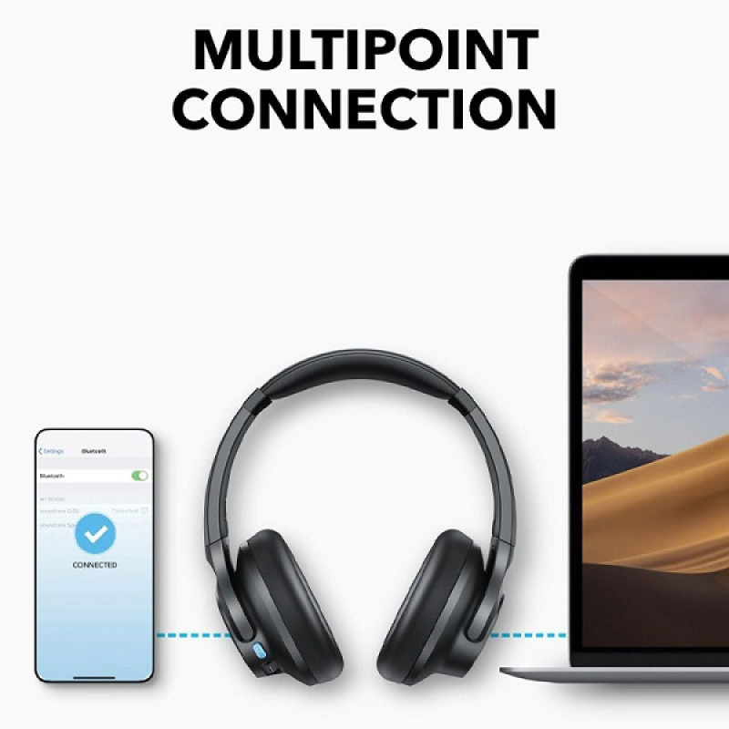 خرید و قیمت هدفون بلوتوثی انکر مدل Soundcore Q11i A3005HA1