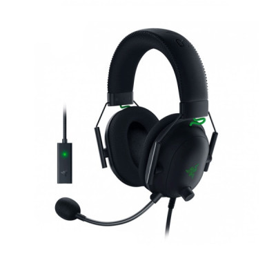 خرید و قیمت هدست گیمینگ ریزر مدل Blackshark v2 + USB SoundCard