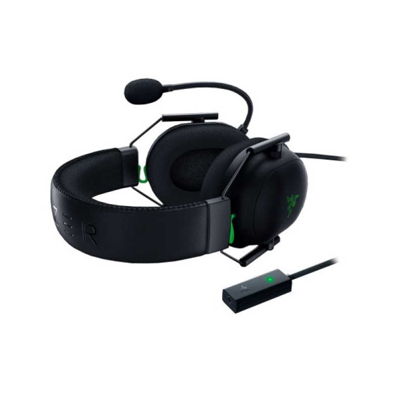 خرید و قیمت هدست گیمینگ ریزر مدل Blackshark v2 + USB SoundCard