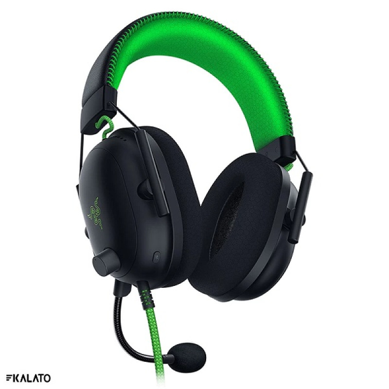 خرید و قیمت هدست گیمینگ ریزر مدل Blackshark v2 + USB SoundCard