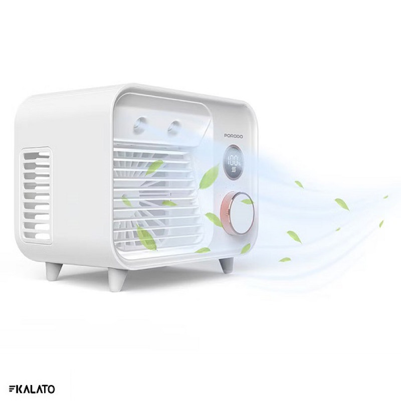 خرید و قیمت پنکه مه پاش شارژی پرودو مدل Desktop Air Cooler PDF853