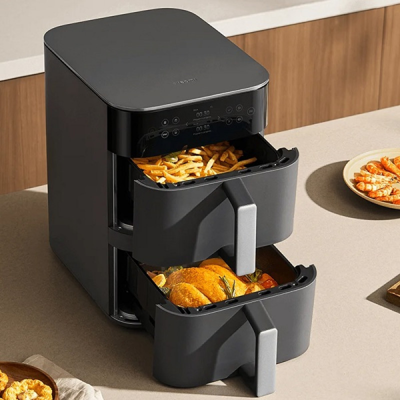 خرید و قیمت سرخ کن بدون روغن ( هواپز) 12 لیتری شیائومی مدل Double Stack Air Fryer MAF-DS1201
