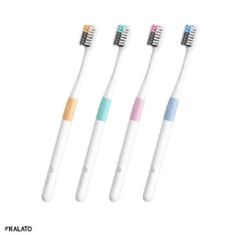 خرید و قیمت پک مسواک چهار عددی DR.BEI مدل Bass Toothbrush 4 Colors