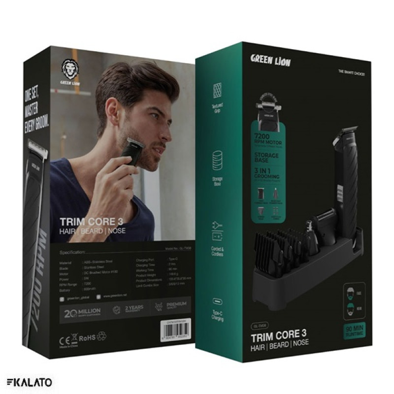 خرید و قیمت ماشین اصلاح گرین لاین مدل Trim Core 3 GNTM38TRM3