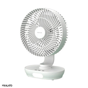 پنکه رومیزی شارژی گرین لاین مدل Desktop Fan 8" GN8INDSKFWH