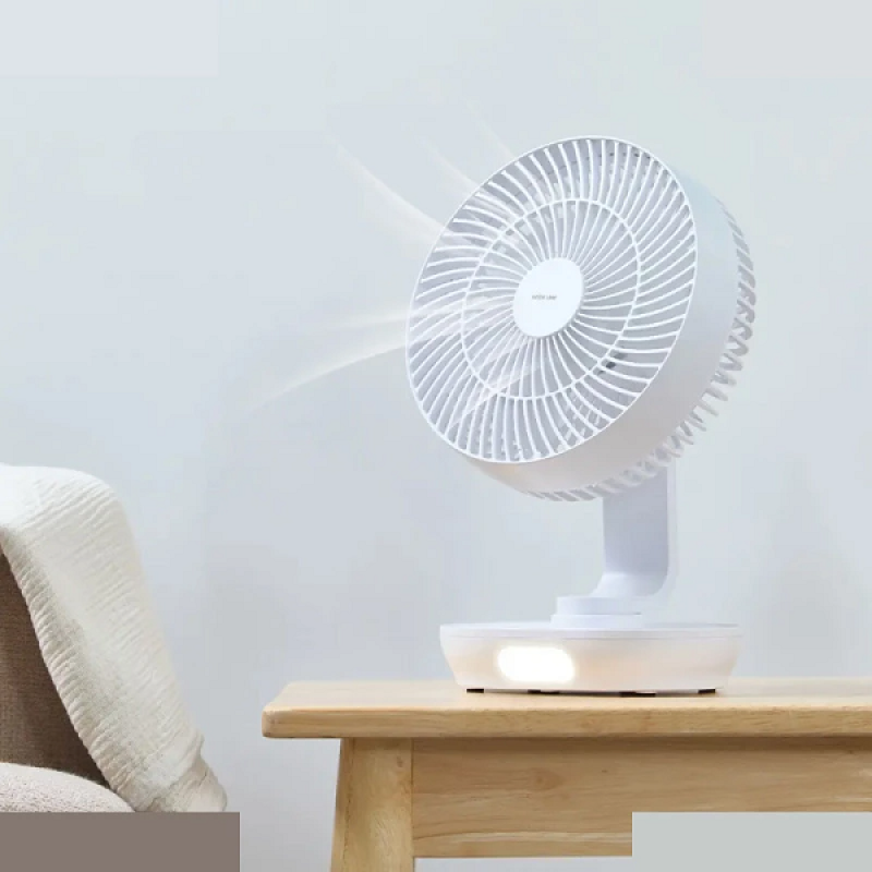 خرید و قیمت پنکه رومیزی شارژی گرین لاین مدل Desktop Fan 8" GN8INDSKFWH