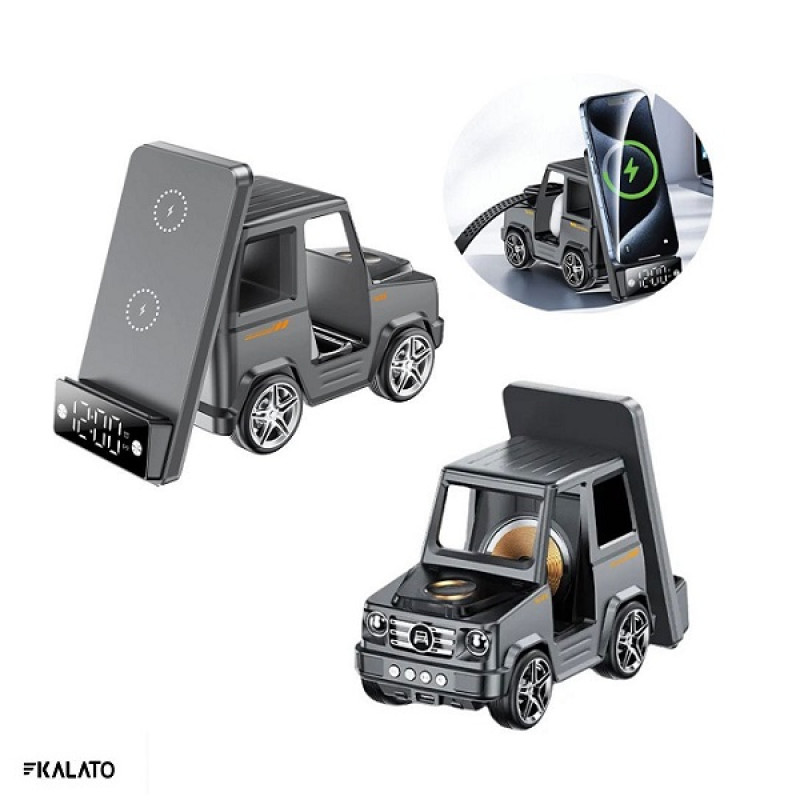 خرید و قیمت شارژر بی سیم 6 کاره گرین لاین مدل G-WAG 6 in 1