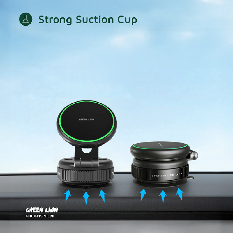خرید و قیمت پایه نگهدارنده مگنتی موبایل گرین لاین مدل GX-41 Suction