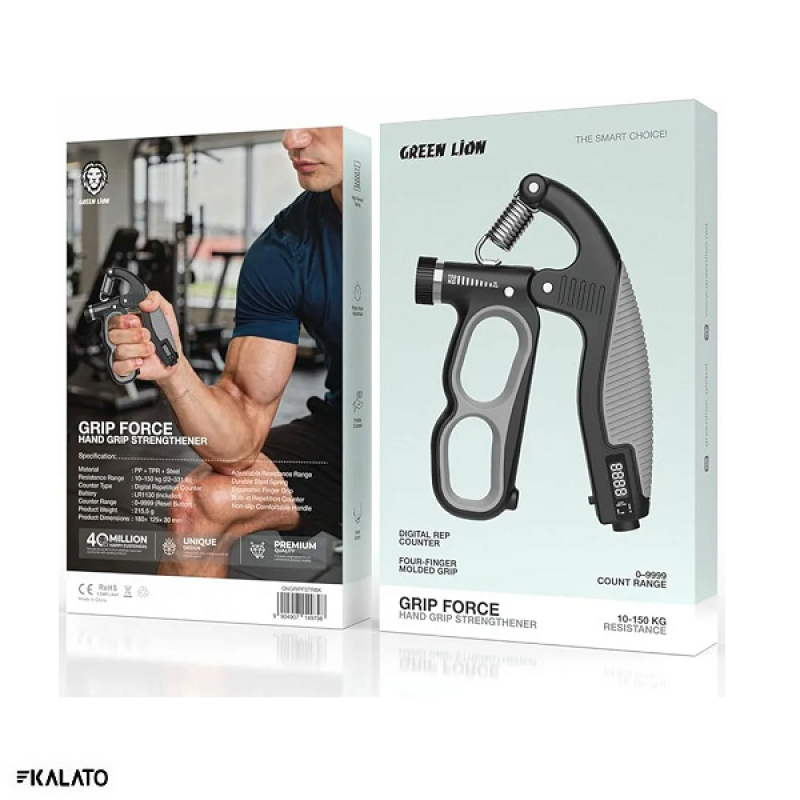 خرید و قیمت فنر تقویت کننده مچ دست گرین لاین مدل Grip Force