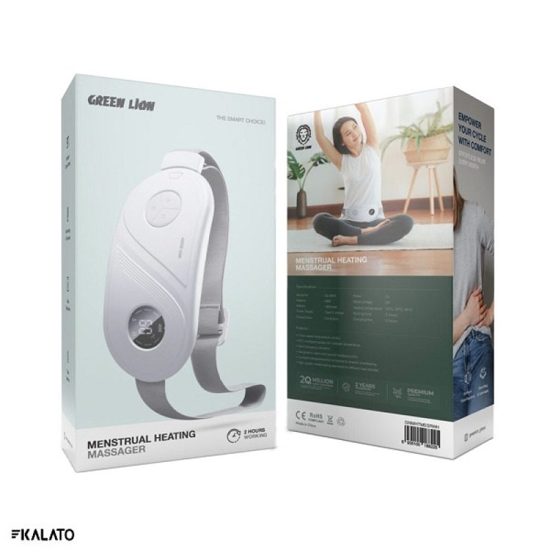 خرید و قیمت ماساژور و گرم‌کننده قاعدگی گرین لاین مدل Menstrual Heating
