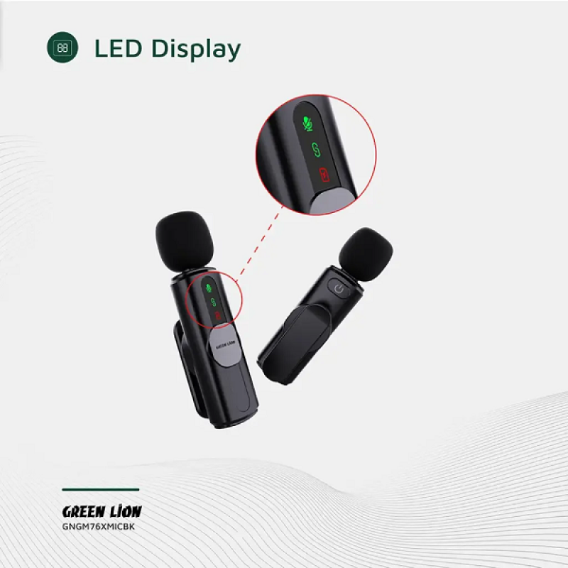 خرید و قیمت میکروفون یقه ای گرین لاین مدل GM-76X