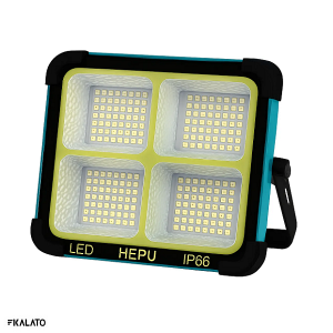 پروژکتور شارژی خورشیدی HEPU مدل HP-L03