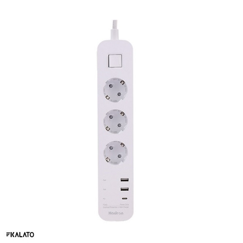 خرید و قیمت چند راهی برق و هاب شارژر هادرون مدل P343