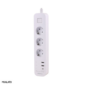 چند راهی برق و هاب شارژر هادرون مدل P343
