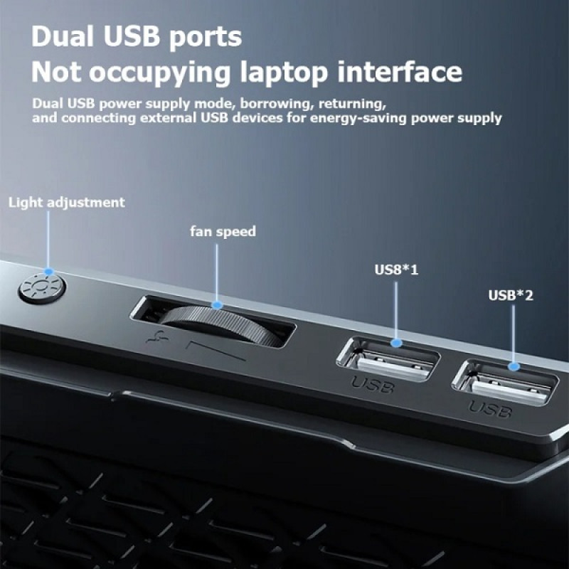 خرید و قیمت کول پد لپ تاپ آیس کورل مدل A9R