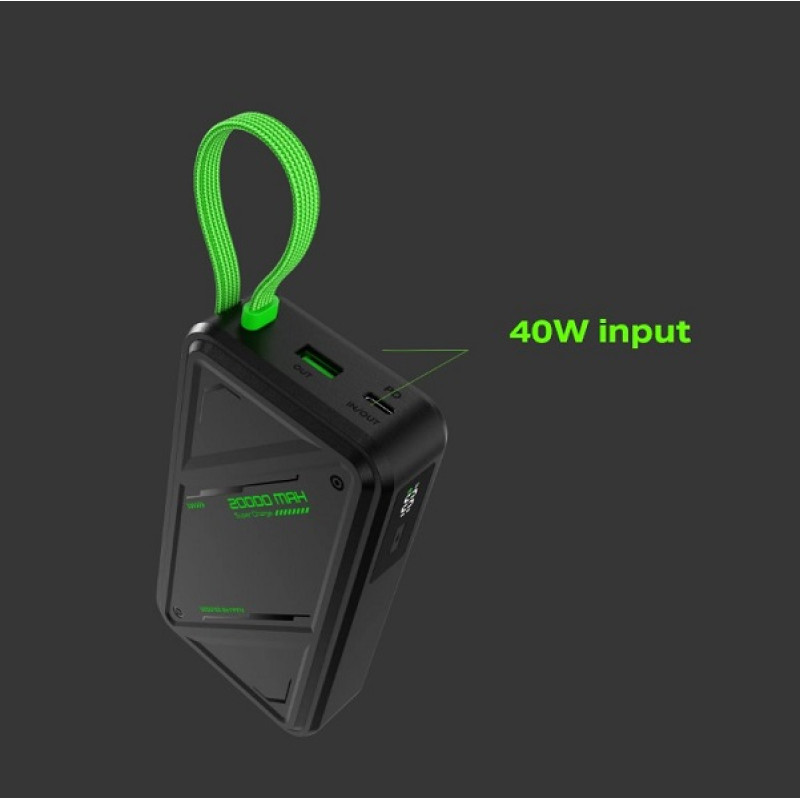 خرید و قیمت پاوربانک اینفینیکس مدل GTPower XP20GT ظرفیت 20000 میلی آمپر ساعت