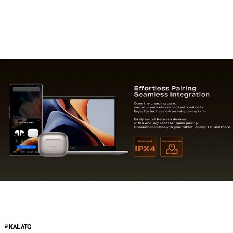 خرید و قیمت هندزفری بی سیم اینفینیکس مدل XBuds N4 Pro XE32