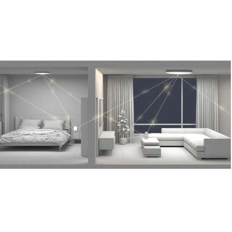 خرید و قیمت چراغ سقفی هوشمند 350 میلی متری شیائومی مدل MJXDD03YL