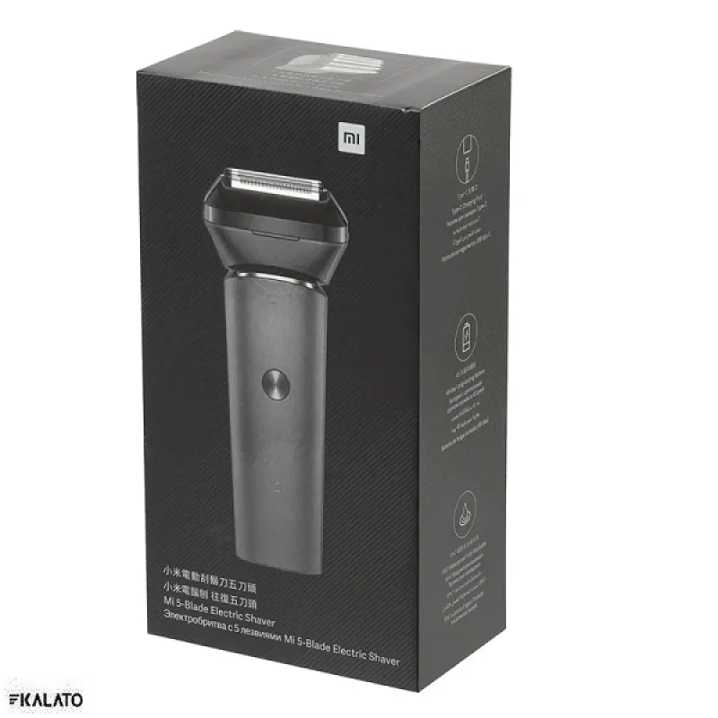 خرید و قیمت ماشین اصلاح پنج تیغه ضد آب شیائومی مدل MSW501 