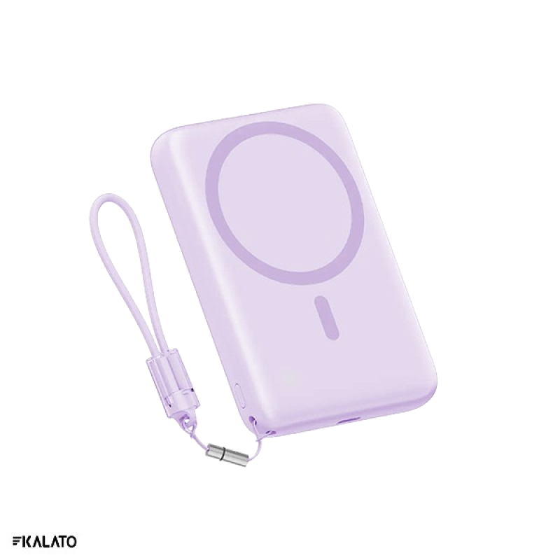 خرید و قیمت پاوربانک کیو سی وای مدل PBW10A Magnetic 22.5W ظرفیت 10000 میلی آمپر