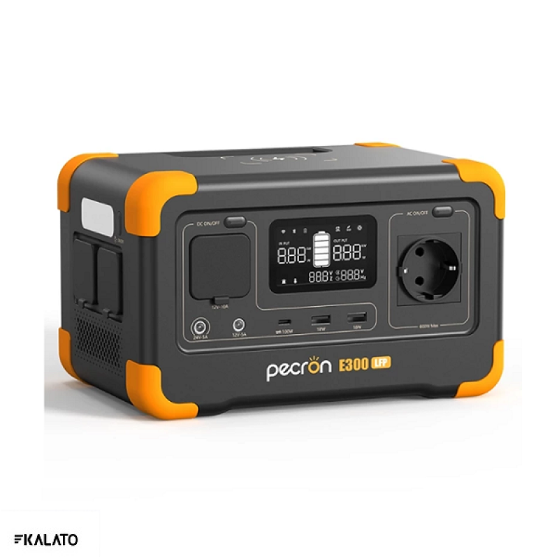 خرید و قیمت پاور استیشن پکرون مدل E300 LFP 600W ظرفیت 288 وات ساعت