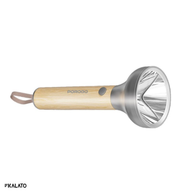 خرید و قیمت چراغ قوه چوبی شارژی پرودو مدل Birch 190 PDA90501