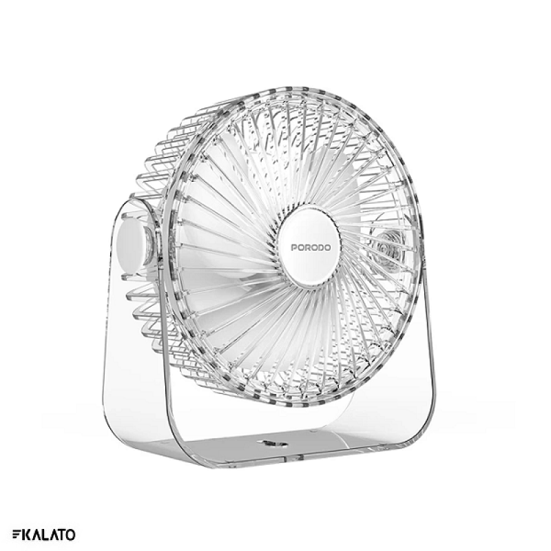 خرید و قیمت پنکه شارژی پرودو مدل Portable Cooling Fan PDTFF89CL