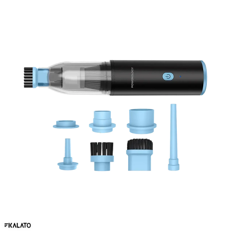خرید و قیمت جارو شارژی 8 کاره پاورولوژی مدل Turbovac PWLFVD05BK