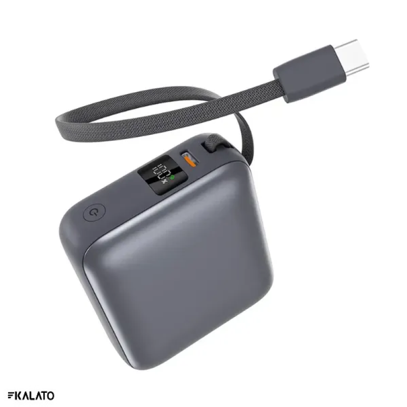 خرید و قیمت پاوربانک کیو سی وای مدل PB10C 30W ظرفیت 10000 میلی آمپر