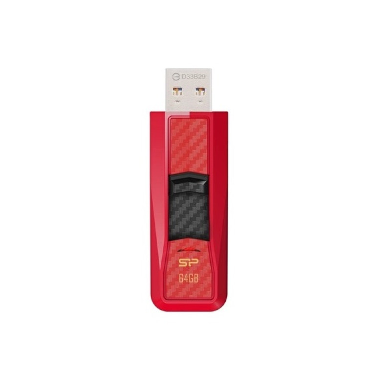 خرید و قیمت فلش مموری سیلیکون پاور مدل Blaze B50 USB 3.2 Gen1 ظرفیت 64 گیگابایت