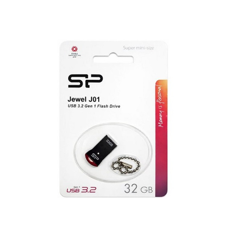خرید و قیمت فلش مموری سیلیکون پاور مدل Jewel J01 USB 3.2 Gen1 ظرفیت 32 گیگابایت