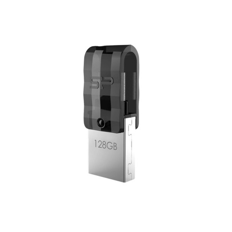 خرید و قیمت فلش مموری OTG سیلیکون پاور مدل Mobile C31 USB 3.2 Gen1 ظرفیت 128 گیگابایت