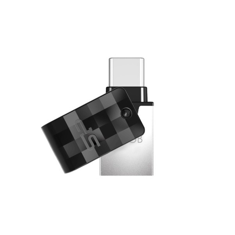 خرید و قیمت فلش مموری OTG سیلیکون پاور مدل Mobile C31 USB 3.2 Gen1 ظرفیت 128 گیگابایت
