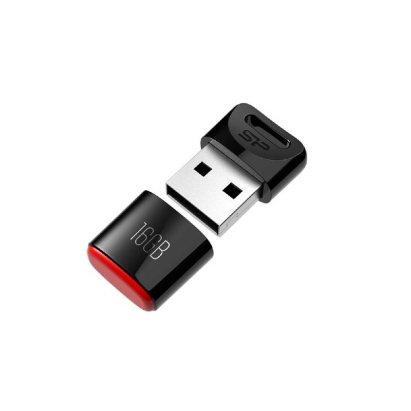 خرید و قیمت فلش مموری سیلیکون پاور مدل Touch T06 USB 2.0 ظرفیت 16 گیگابایت
