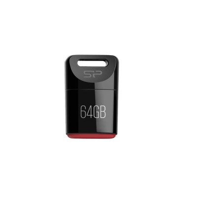 خرید و قیمت فلش مموری سیلیکون پاور مدل Touch T06 USB 2.0 ظرفیت 64 گیگابایت
