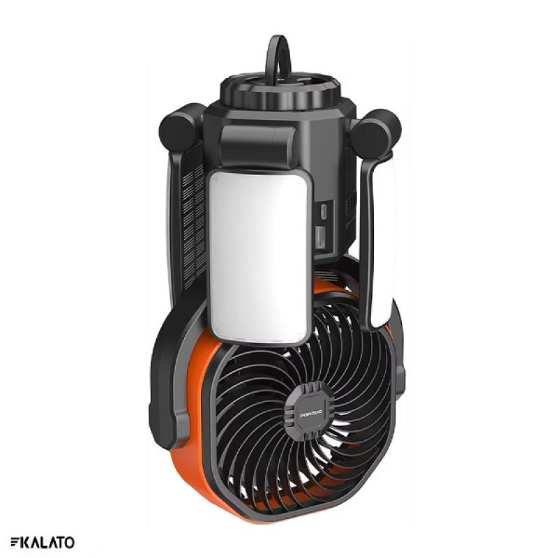 خرید و قیمت پنکه و پاوربانک خورشیدی پرودو مدل Solar Fan PDLFSTFN