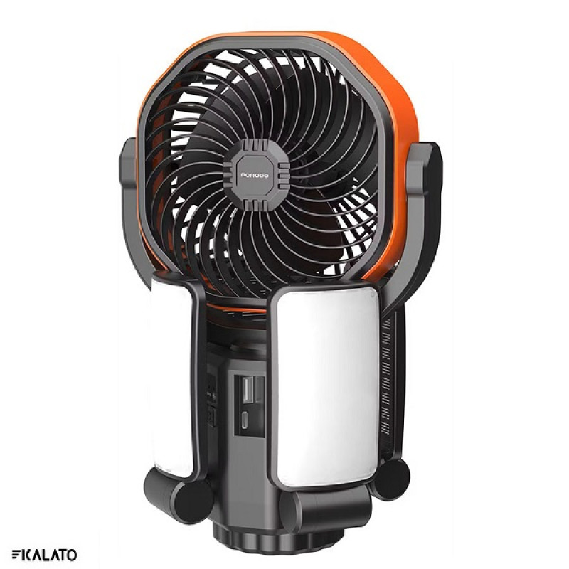 خرید و قیمت پنکه و پاوربانک خورشیدی پرودو مدل Solar Fan PDLFSTFN