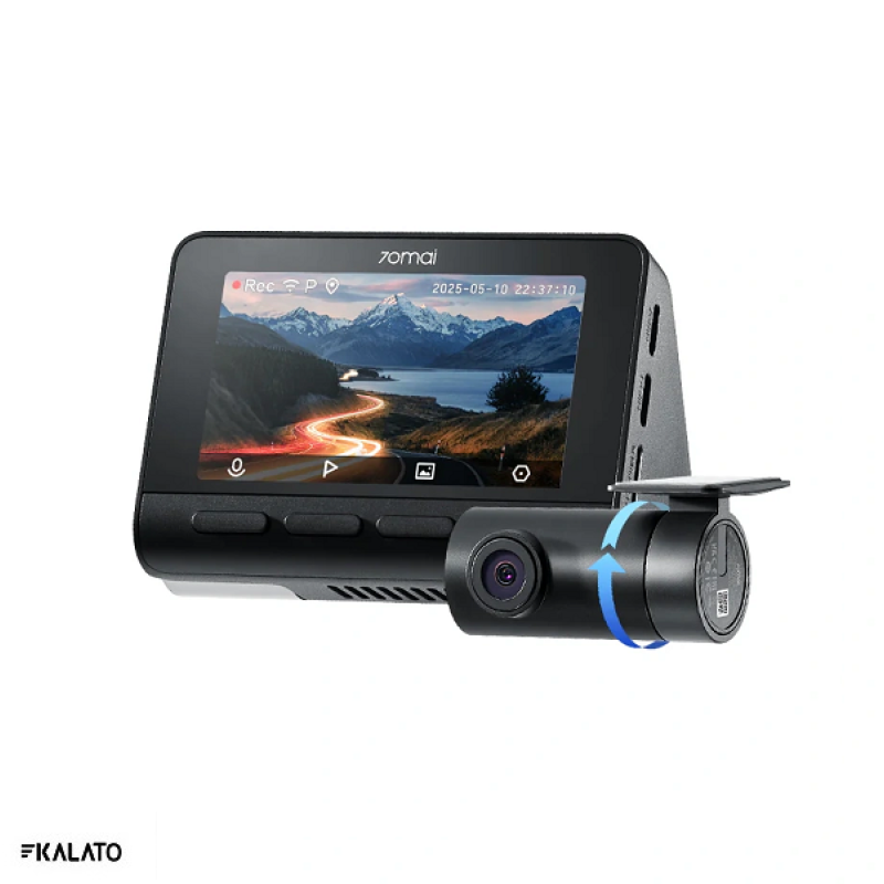 خرید و قیمت ست دوربین عقب و جلو خودرو شیائومی مدل 70Mai Dash Cam 4K A800SE
