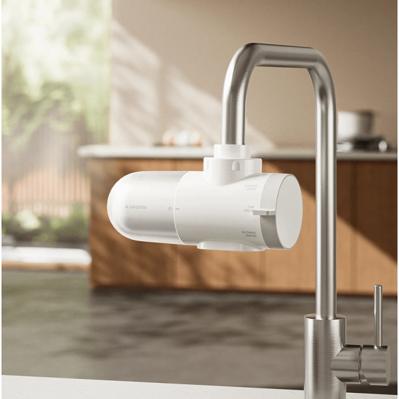 خرید و قیمت سرشیر تصفیه کننده آب شیائومی مدل Xiaomi Faucet Water Purifier MJLTJSQDB03
