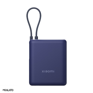 پاوربانک شیائومی مدل PB1033MI 33W ظرفیت 10000 میلی آمپر ساعت همراه با کابل متصل