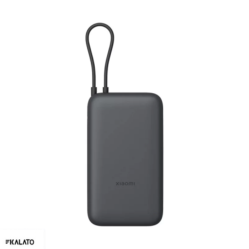 خرید و قیمت پاوربانک شیائومی مدل PB2020MI 22.5W ظرفیت 20000 میلی آمپر ساعت همراه با کابل متصل
