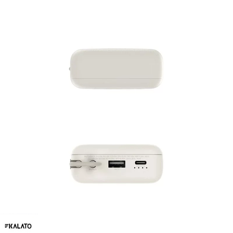 خرید و قیمت پاوربانک شیائومی مدل PB2030MI 33W ظرفیت 20000 میلی آمپر ساعت همراه با کابل متصل