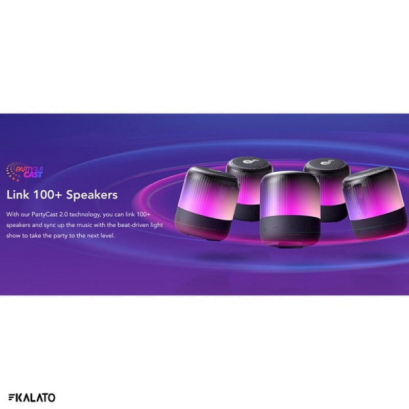 خرید و قیمت اسپیکر بلوتوثی انکر مدل Glow Mini A3136011